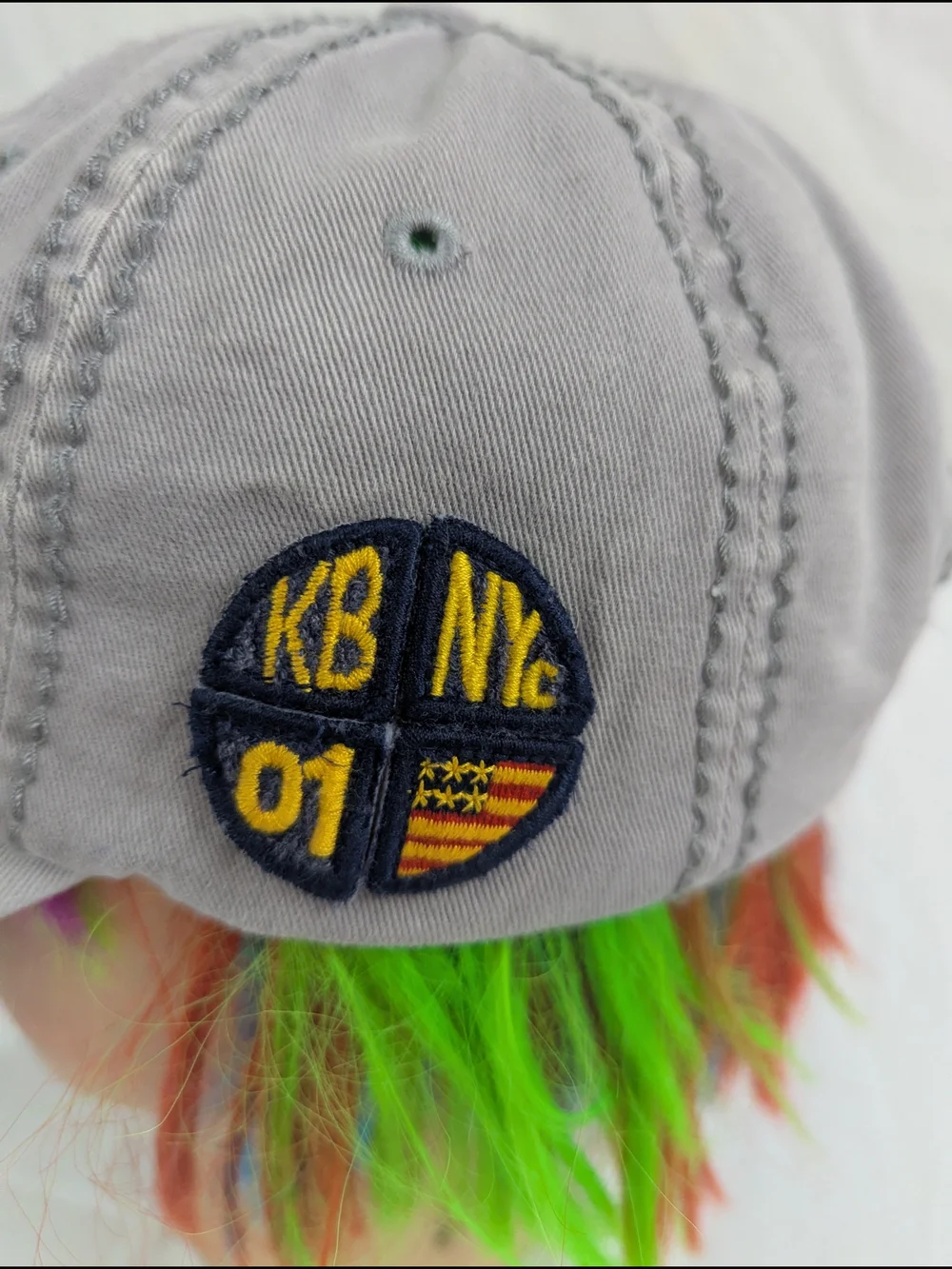 KBETHOS Legendary USA Light Gray Cotton One Size Hat Cap